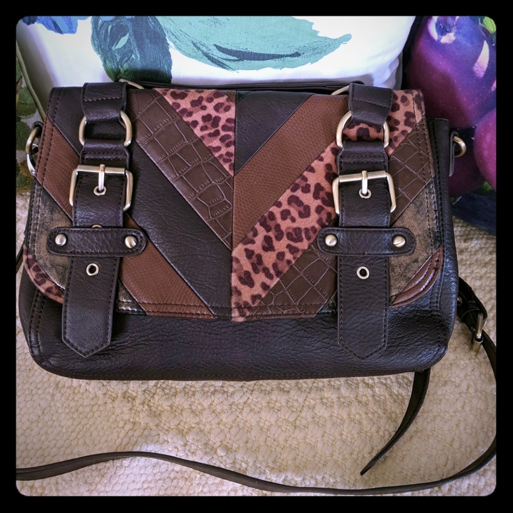 Aldo crossbody shoulder bag Purse Brown